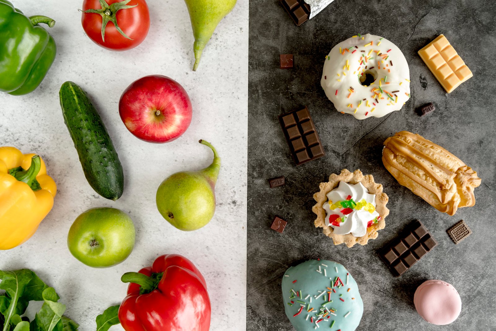 Food loss versus food waste